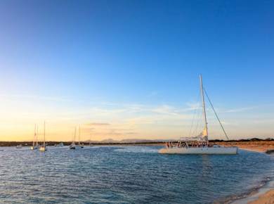 Catamaran Ibiza Sunset