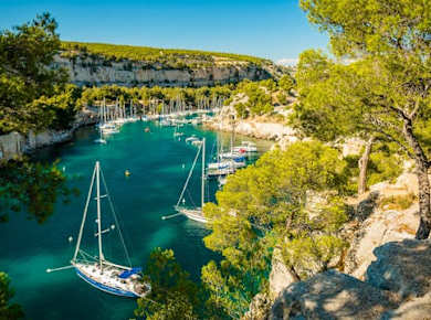 Calanques Tour mit dem elektrischen Mountainbike von Cassis