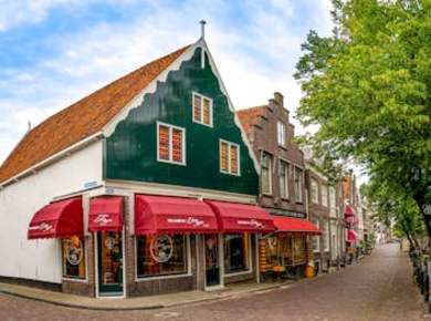 Die Eintrittskarte für das Edam Cheese Museum