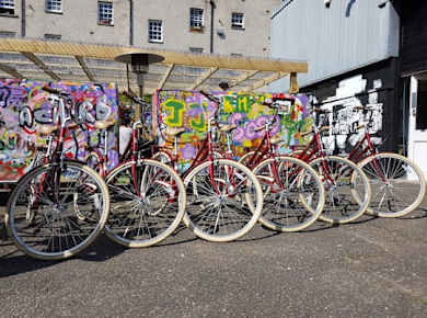 London Street Art-Tour mit dem Fahrrad