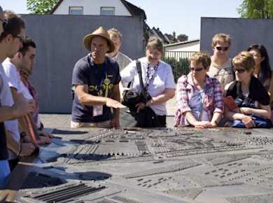 Sachsenhausen concentration camp memorial from Berlin
