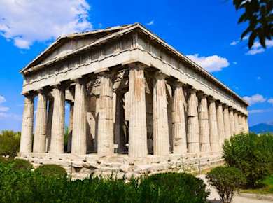 Eintrittskarten für die antike Agora von Athen und den Tempel des Hephaistos