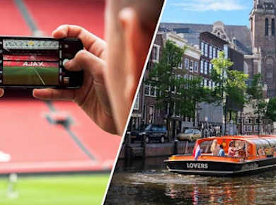 Johan Cruijff ArenA stadium tour and 1-hour canal cruise
