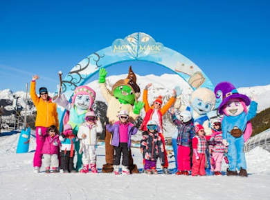 Grandvalira Gruppenunterricht Snowboard