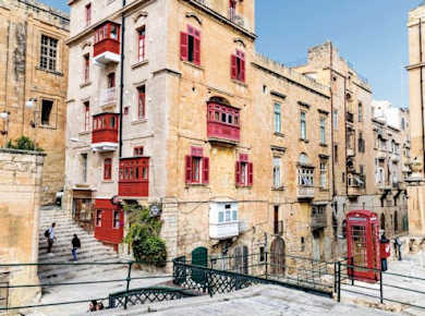 Stadtrundgang durch Valletta mit audiovisueller Show