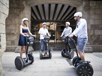 Olympische Segway-Tour durch Barcelona
