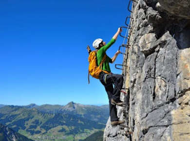 Über Klettersteige für Anfänger