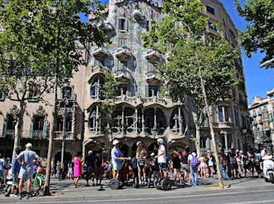 Barcelona Gaudí Segway-Tour