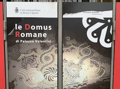 Eintrittskarten für die römische Domus des Palazzo Valentini mit Multimedia-Erlebnis