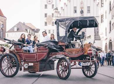 München 2-stündige Besichtigungstour mit dem Elektrowagen