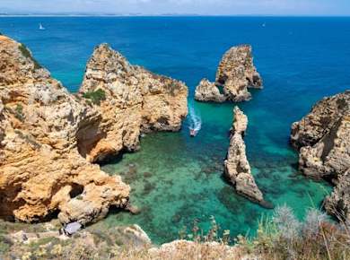 Geführte Ganztagestour durch die Westalgarve im privaten Minibus