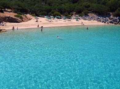 Insel Samiopoula Bootsfahrt