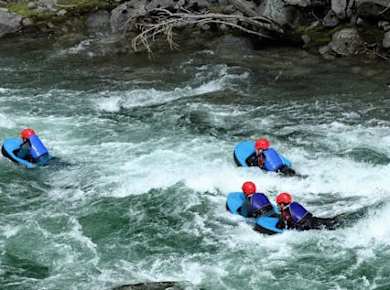 Riverboarding on River Noguera Pallaresa