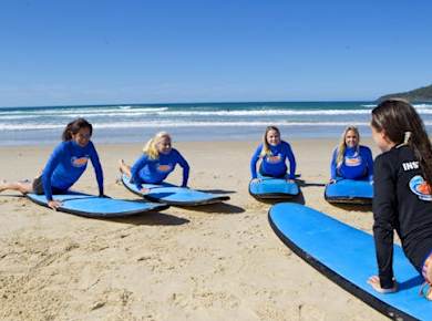 Surfkurs für Anfänger am Strand von Torquay