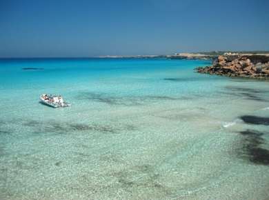 Die Küste von Formentera und Schnorcheln inklusive Transfer
