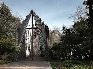 Borges Labyrinth, Wald der Stiftung und Vatikanische Kapellen Tour mit Audioguide
