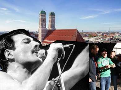 Stadtrallye in München „Auf den Spuren von Freddie Mercury“