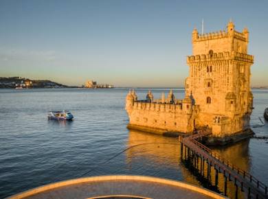 Tickets für eine einfache Bootstour in Lissabon