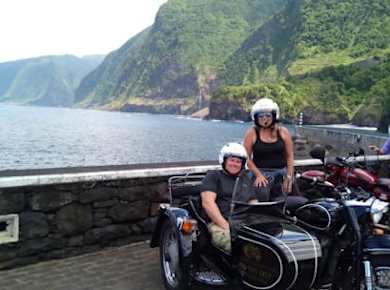 Halbtägige Madeira-Tour mit Beiwagen auf der alten Straße im Westen