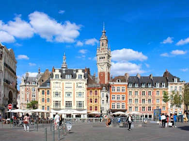 30-minütige Privattour in Lille mit dem Citroën 2CV