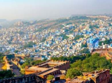 Jaipur Stadt halbtägige private Tour