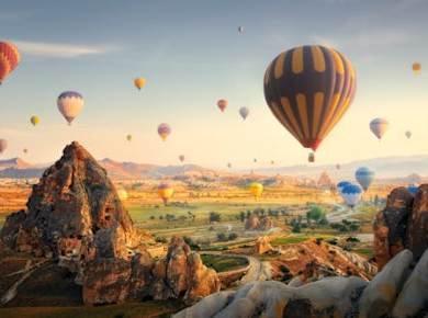 2 Tage und 1 Nacht Kappadokien Privattour ab Istanbul mit dem Flugzeug mit optionaler Ballonfahrt