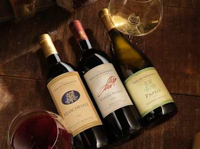 Klassische Weinprobe im Weingut Terre del Marchesato