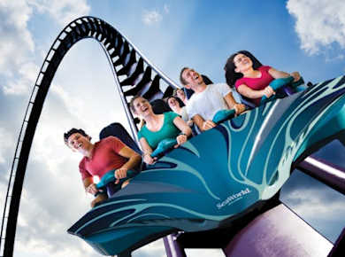 SeaWorld, Aquatica & Busch Gardens 2 & 3 Visit Tickets + Eat Free 2026