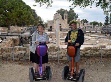 Paphos Electric Scooter Small Group Tour Ticket