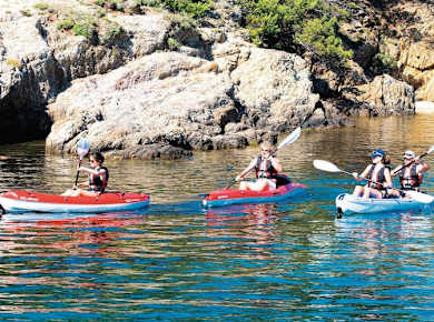 Sea kayaking Kefalonia