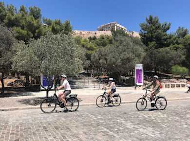 E-Bike-Tour zu den klassischen besten Attraktionen Athens