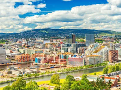 24-hour Oslo hop-on hop-off bus tour
