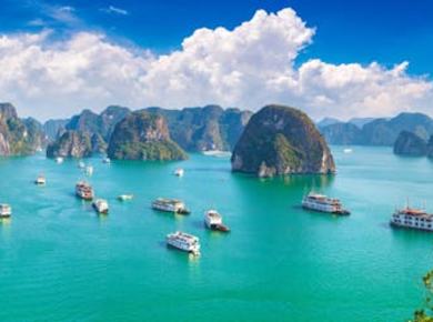 Ganztägiger Ausflug zur Halong-Bucht ab Hanoi