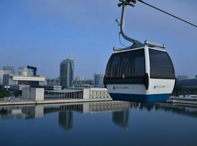 Telecabine Lisboa Hin- und Rückfahrkarte