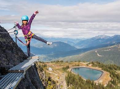 Hike on the top of Whistler mountain including gondola ticket
