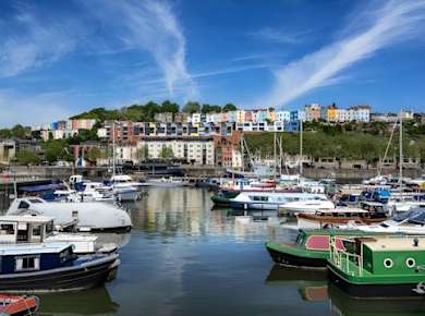 Erkundungstour am Wasser von Bristol