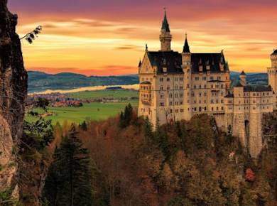 Bayerische Schlösser: Selbstgeführte Audiotour durch Neuschwanstein und die Alpen