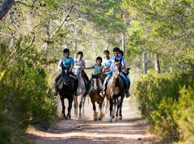 Camí de Cavalls Menorca Reittour entlang der Küste