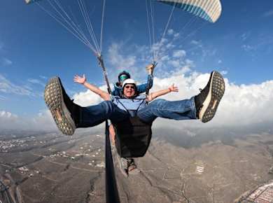 Paragliding flights in Costa Adeje