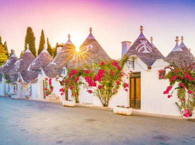 Alberobello und Bari geführte private Tour mit Transport
