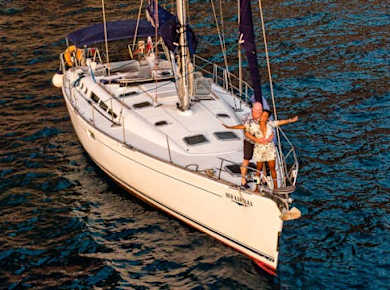 Half-day sailing experience with private charter from Puerto de Mogan