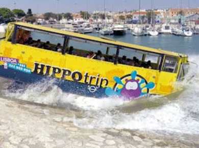 90-minütige Amphibienbus-Führung durch Lissabon