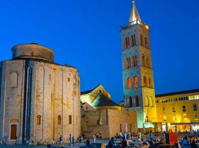 Abendlicher geführter Rundgang durch die Altstadt von Zadar