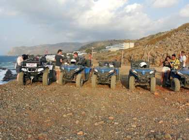 Kreta Quad Safari Ticket ab Malia