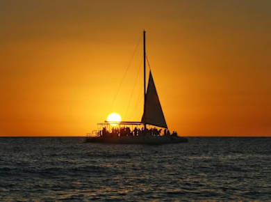 VIP Catamaran Sunset