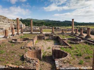 Radtour zu den römischen Ruinen von Conimbriga ab Coimbra