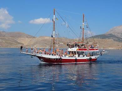 3-island Dodecanese cruise with lunch from Kos
