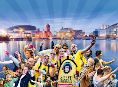 Silent-Disco-Abenteuer in Cardiff