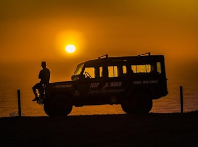 Offroad-Sonnenuntergangstour durch den Naturpark Kap St. Vincent an der Algarve