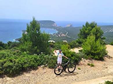 E-Bike-Tour Le Prigionette Oasis ab Alghero